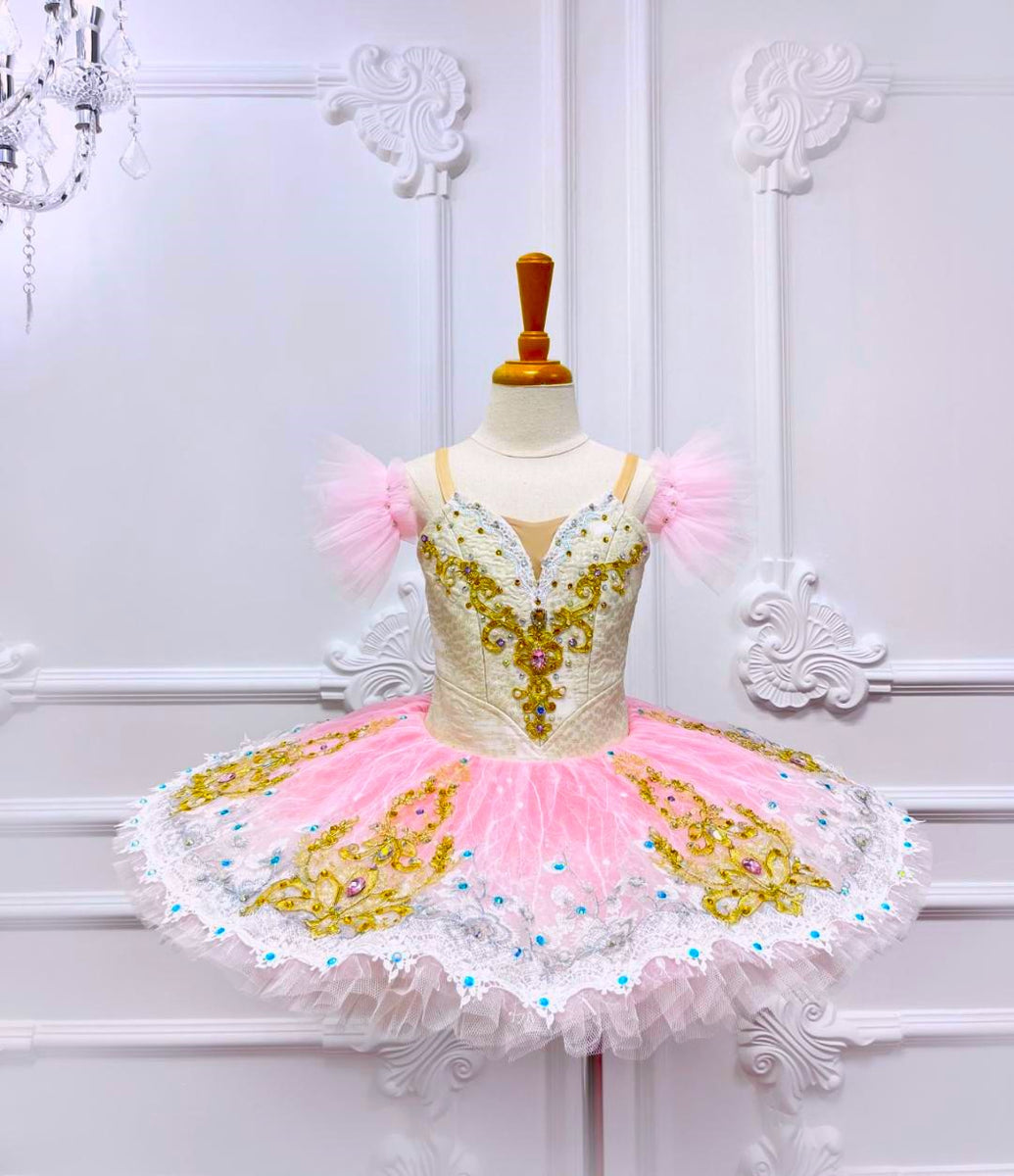 rulletrappe sekvens Overbevisende Gold and Pink Sugar Plum Fairy – Giselle Tutus