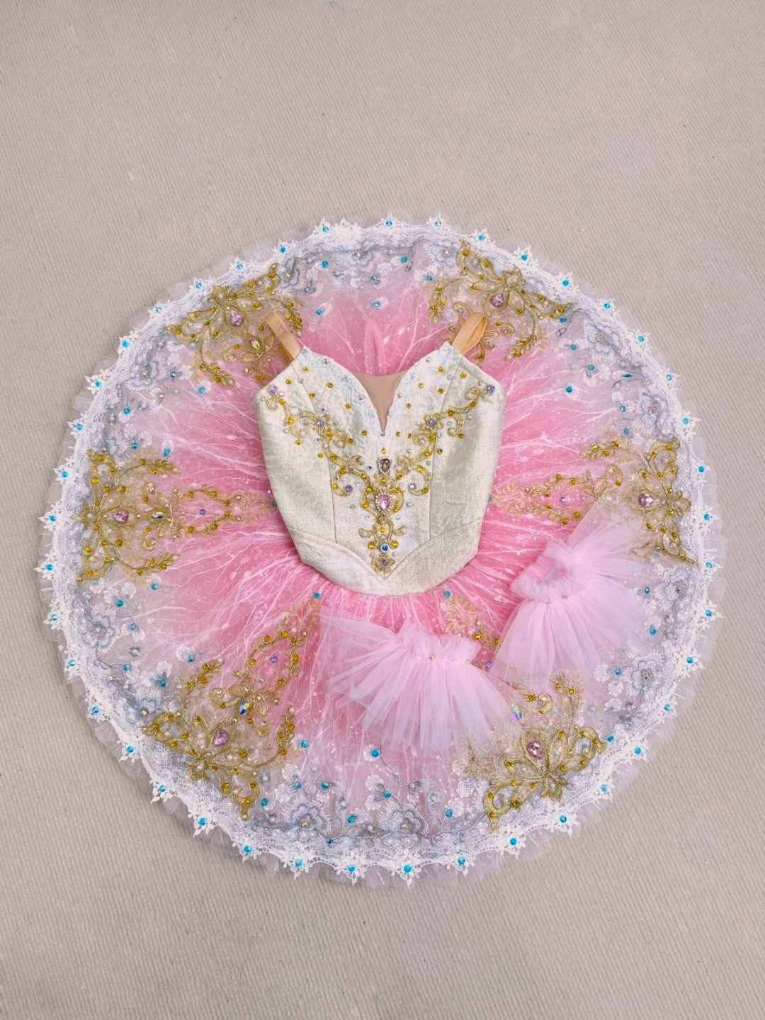 Gold and Pink Sugar Plum Fairy