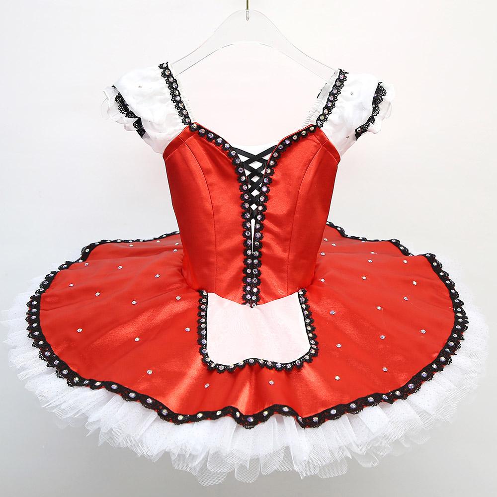 red riding hood tutu dress Childs Jazz and tap dancewear with Hot pink tutu- OVER THE RAINBOW