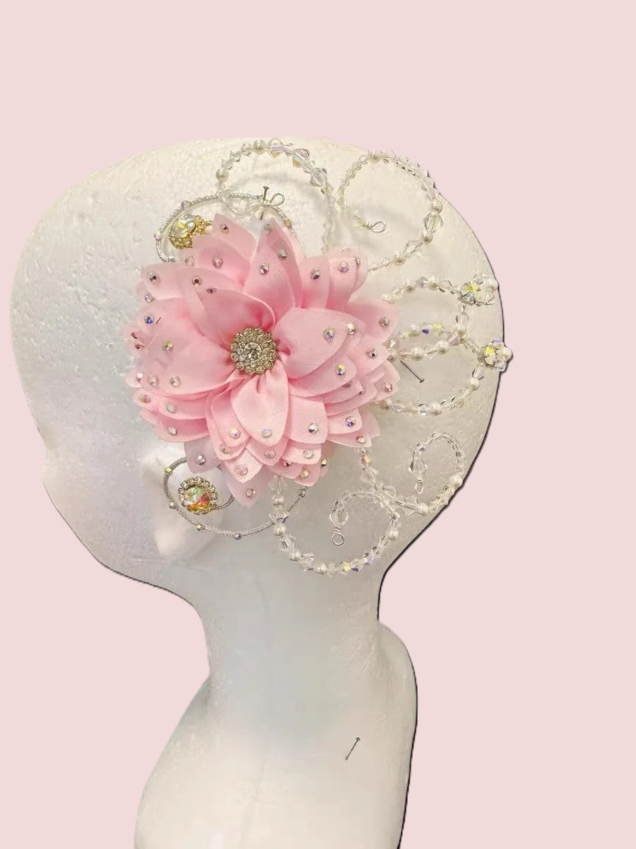 Pink Flower Headpiece