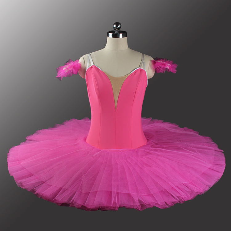 pink tutu dress for women Tutus Adult Tulle Skirts Costumes for Women 5 Layered Womens Tutu Skirts for Girl Teen Halloween Ballet Minion Sexy Witch Purge Mario Elmo Mike Wazowski Sully Cookie Puffy Tulle Dress Professional Hot Pink Tutu with
