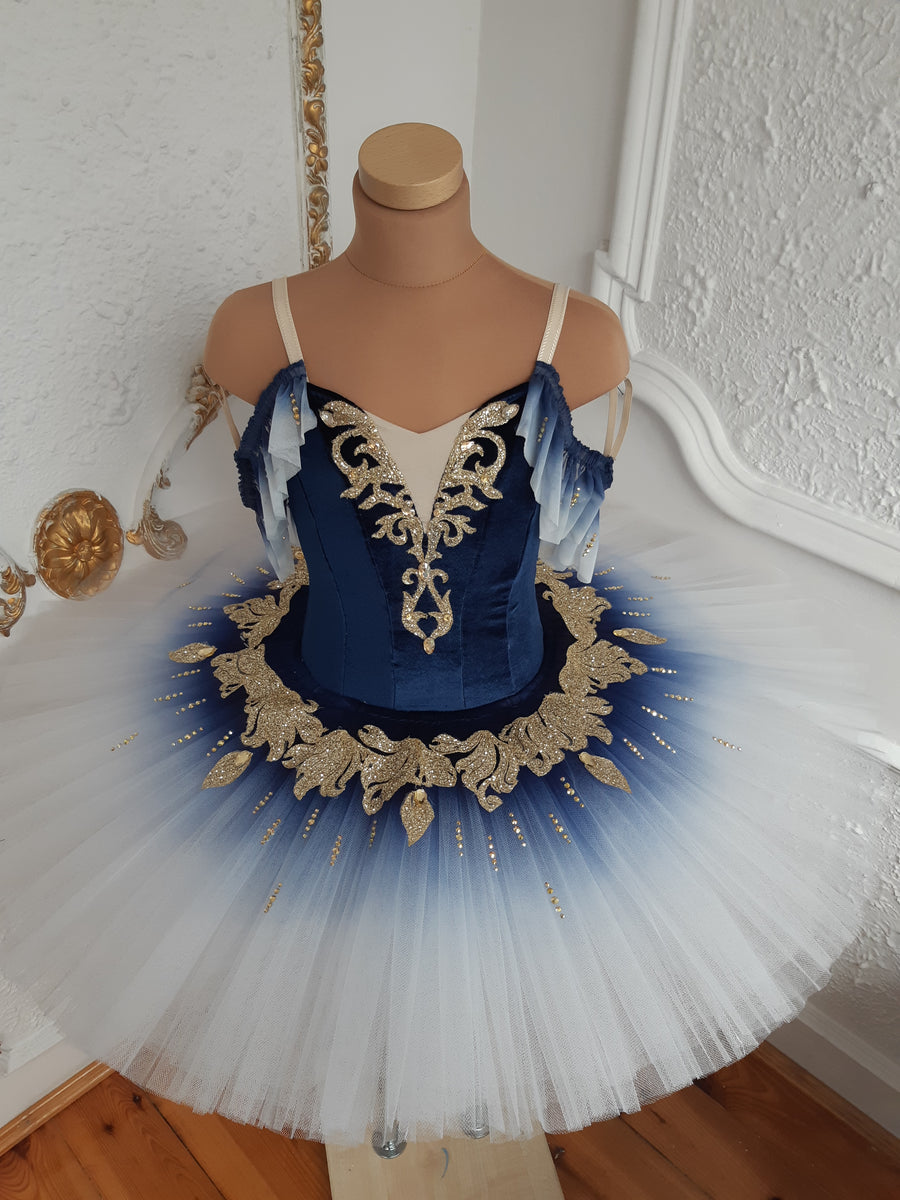 Tutus and Hoops Blue and White Tutu Blue and White Tutu 