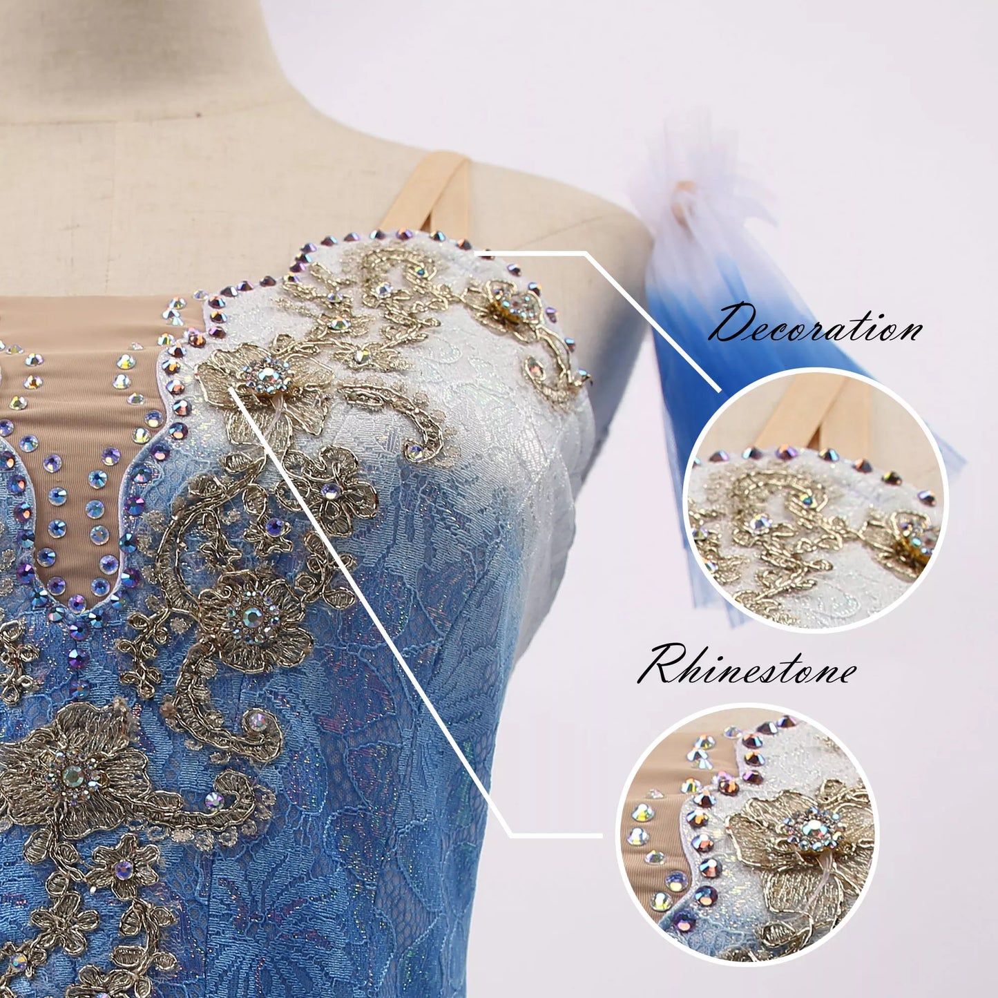 Royal Blue Bird - Giselle Tutus