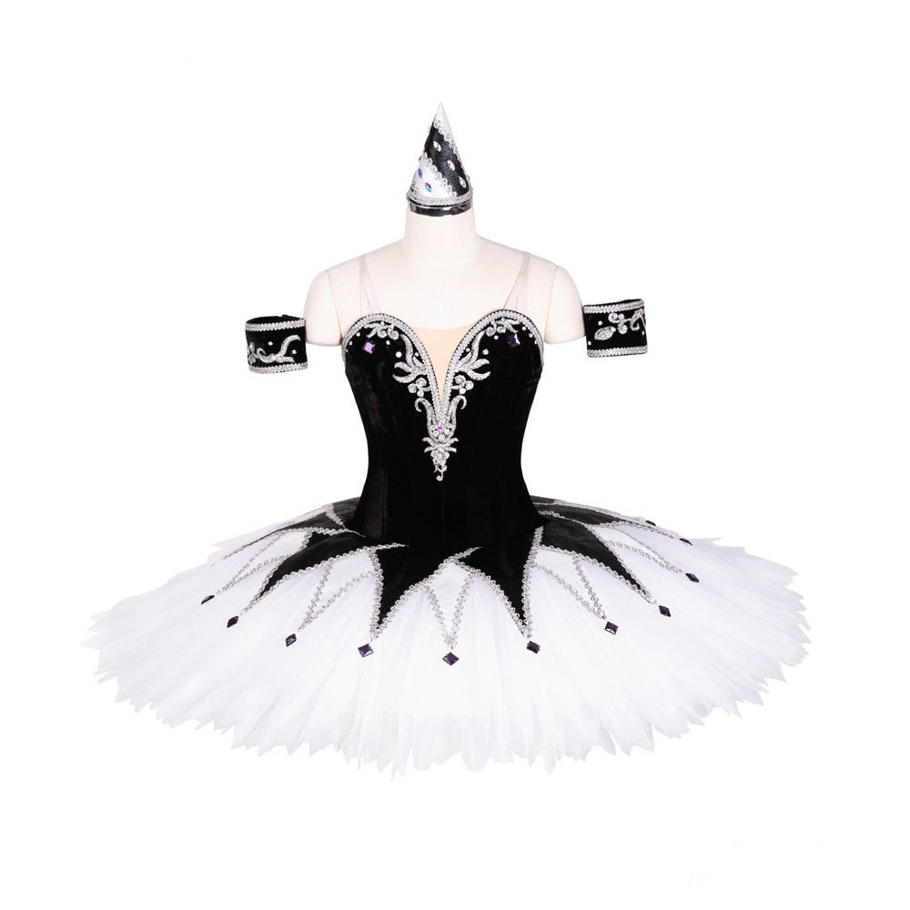 Black and White Harlequinade - Giselle Tutus