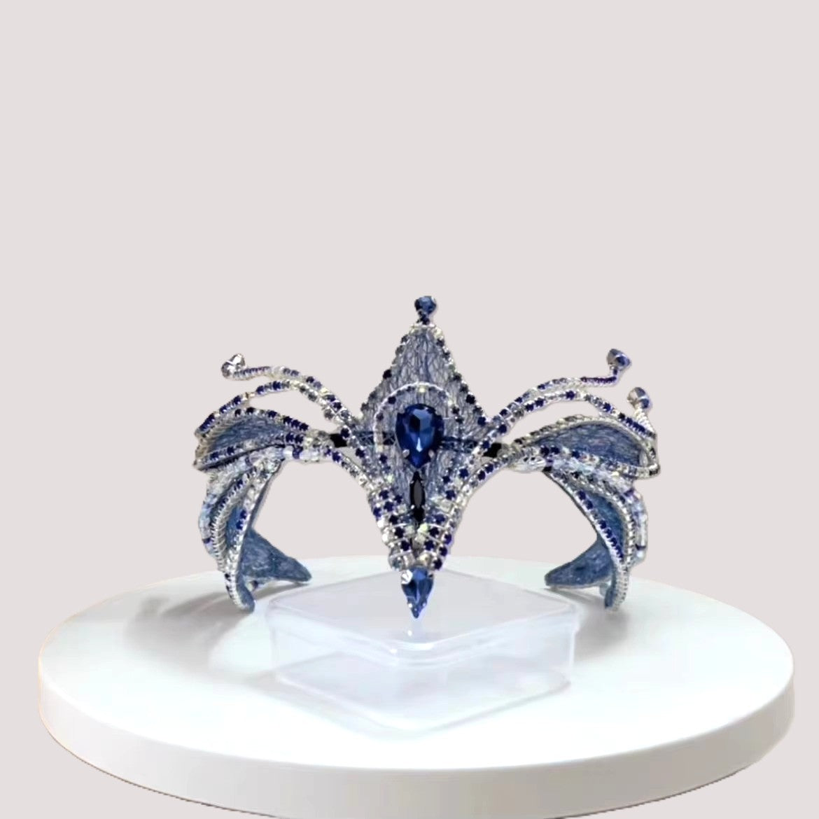Blue Bird Tiara