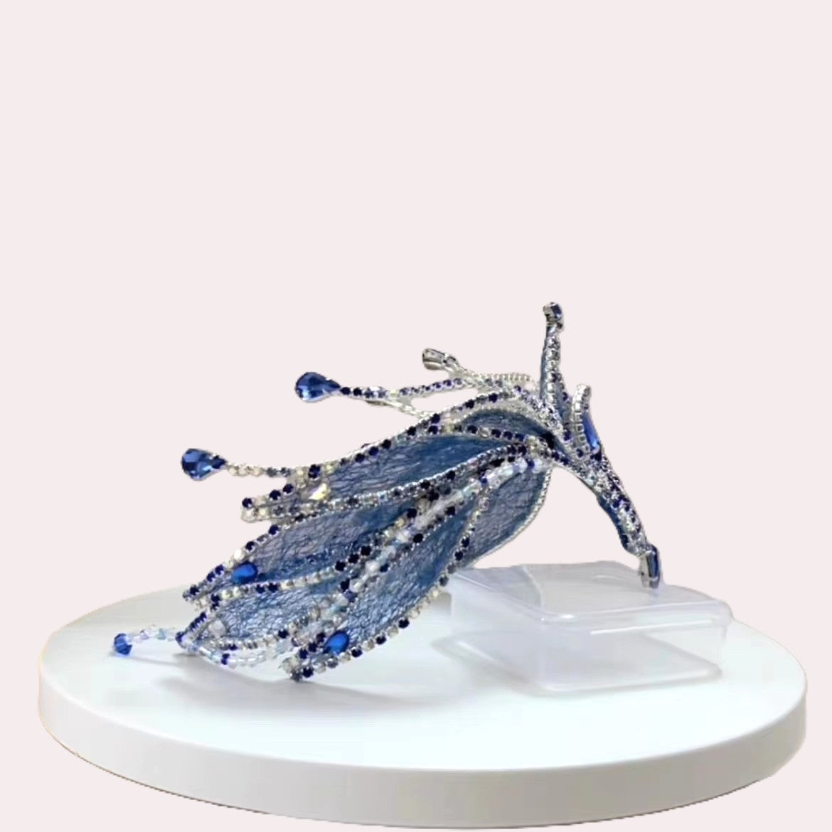 Blue Bird Tiara