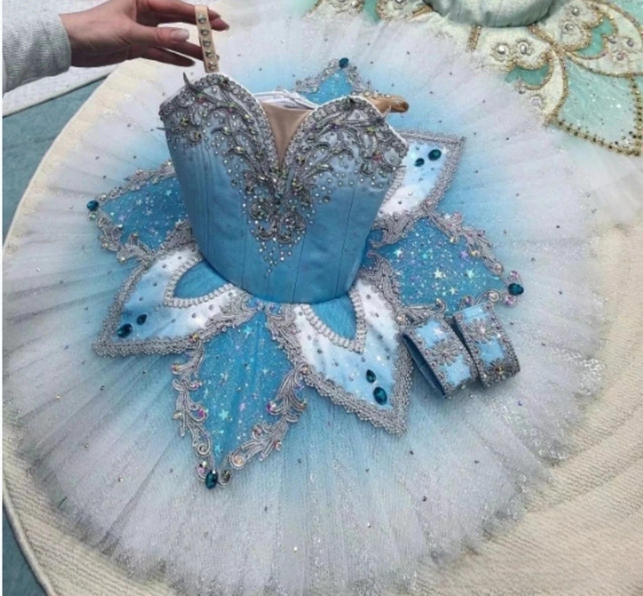 Princess Florina Tutu, Blue Bird Professional Tutu, Fairy of the Sapphires Tutu, Blue Ombre' Tutu, Blue Pancake Tutu