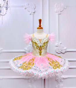 Gold and Pink Sugar Plum Fairy
