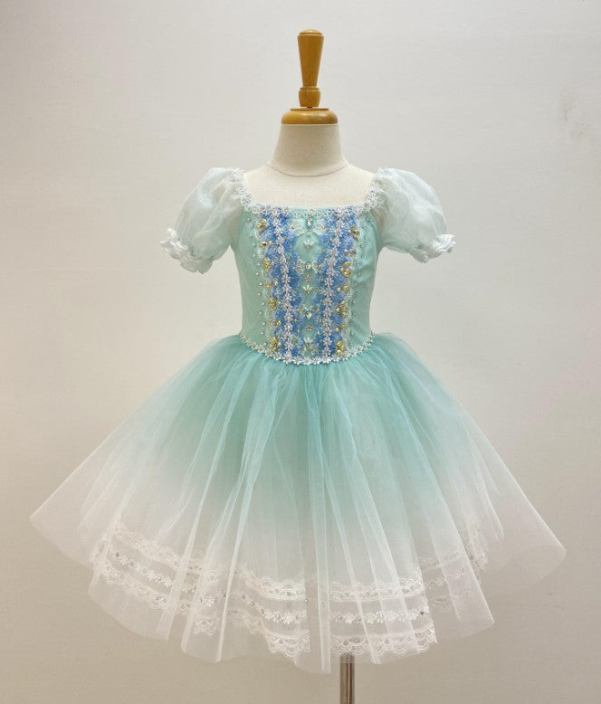 Ombre' Mint Romantic Tutu