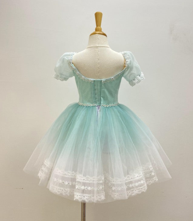 Ombre' Mint Romantic Tutu