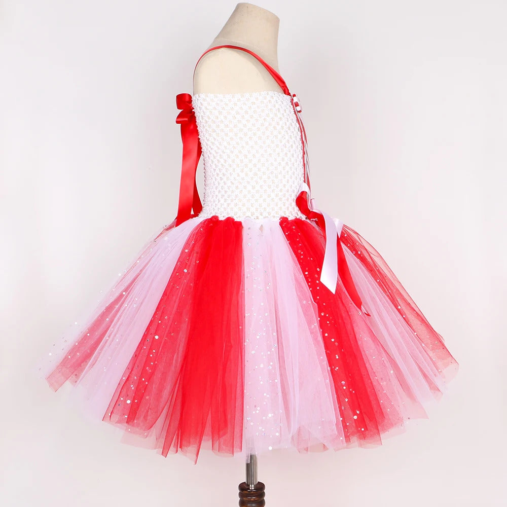 Candy Canes Child Tutu