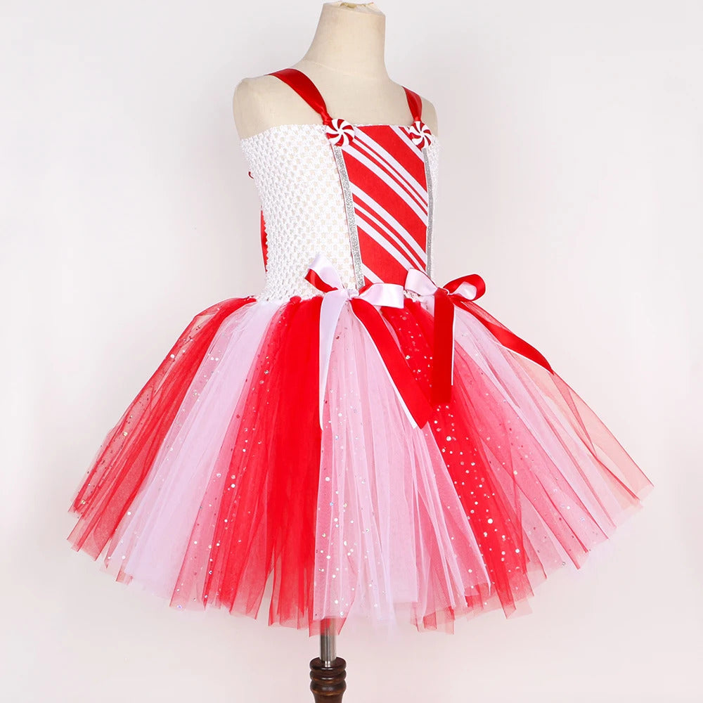 Candy Canes Child Tutu