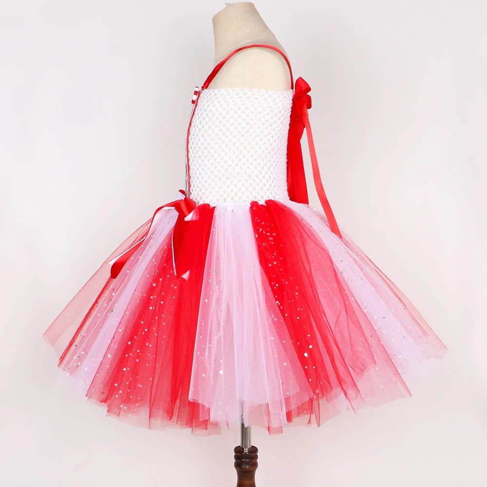 Candy Canes Child Tutu