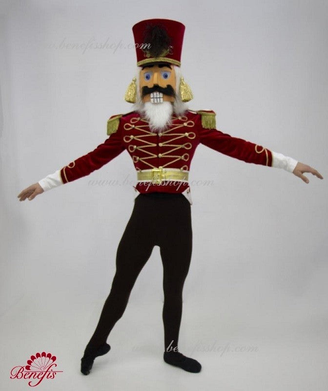 The Nutcracker stage costume, the Nutcracker head and costume, The Nutcracker soldier costume