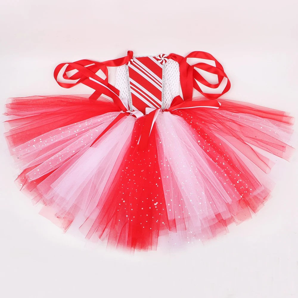 Candy Canes Child Tutu